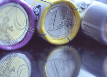 Euro coins