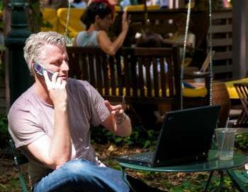 Summertime lunch in Bryant Park - foto di Ed Yourdon