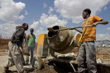 Building site -Photo credit: DFID - UK Department for International Development