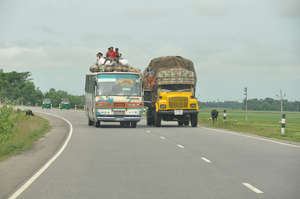 Road in Bangladesh 