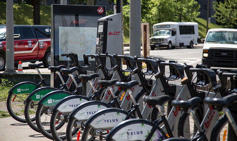 Bixi Bike Sharing, Montreal - foto di Tony Webster