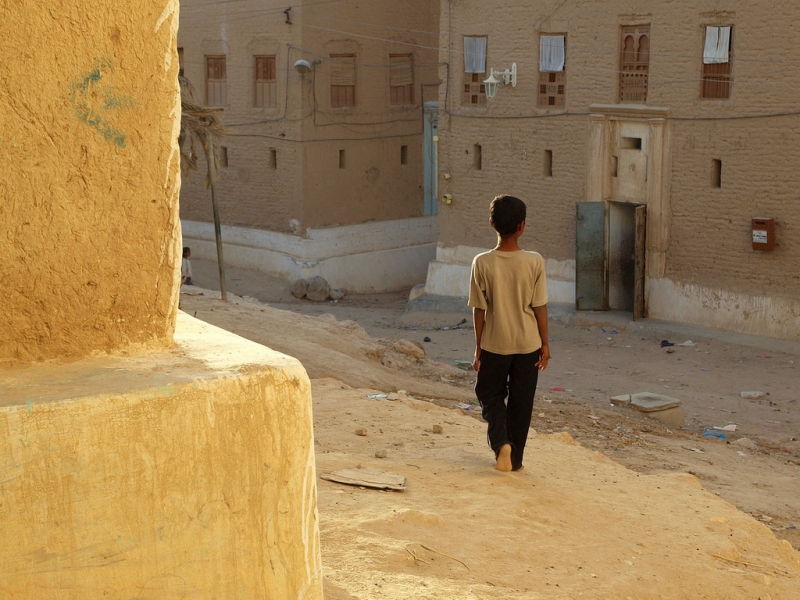 Returning ~ Shibam, Yemen