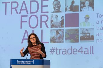 Cecilia Malmstrom - Photocredit European Commission