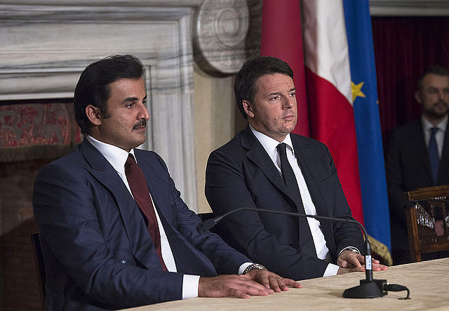 Renzi e Al-Thani