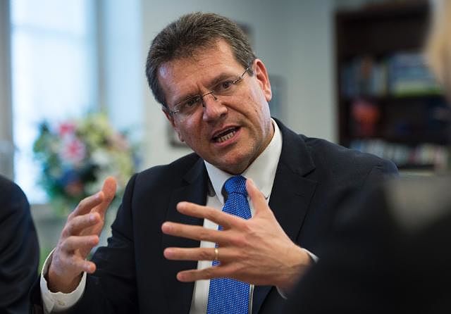 Maros Sefcovic - foto di Commissione europea