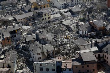 Amatrice - fonte: Sito del Dipartimento della Protezione Civile - Presidenza del Consiglio dei Ministri