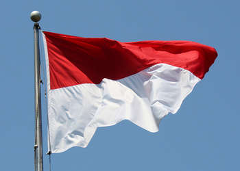 Indonesia Flag - Photo credit Mr.TinDC