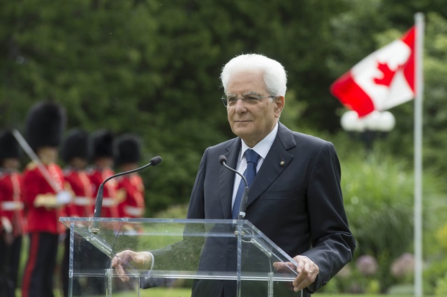 Sergio Mattarella - Photo credit Quirinale.it