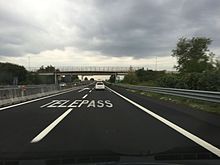 Pedaggio autostrade UE - Photo credit: Sabbo91