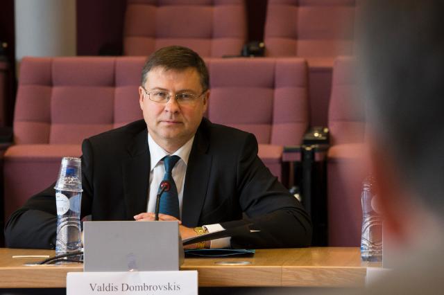 Fintech - Valdis Dombrovskis - © European Union , 2017/Source: EC - Audiovisual Service/Photo: Lukasz Kobus