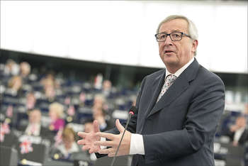 Juncker su dazi USA a commercio - Photo credit: European Parliament on Foter.com / CC BY-NC-ND