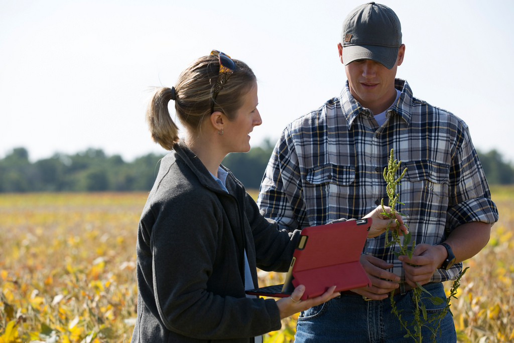 Giovani agricoltori - photo credit: United Soybean Board