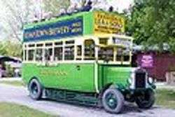 Leyland N Type 125 (Registration CD5125) Bus at the Amberley Working Museum, West Sussex, England, by Michael Haslam 