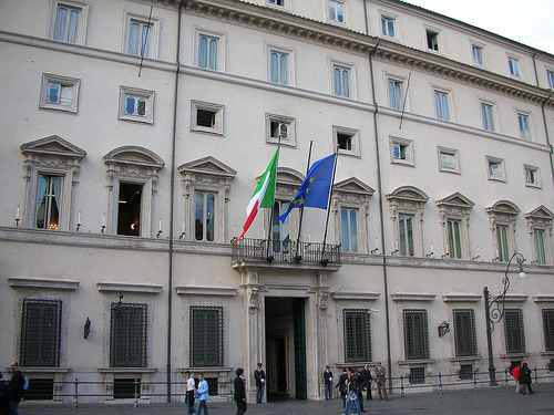 Palazzo Chigi - photo credit: agenziami