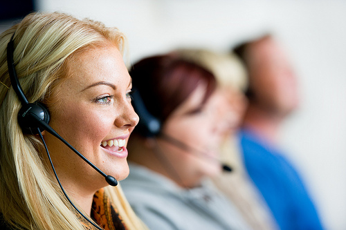 Contact centre - photo credit: Holidayextras