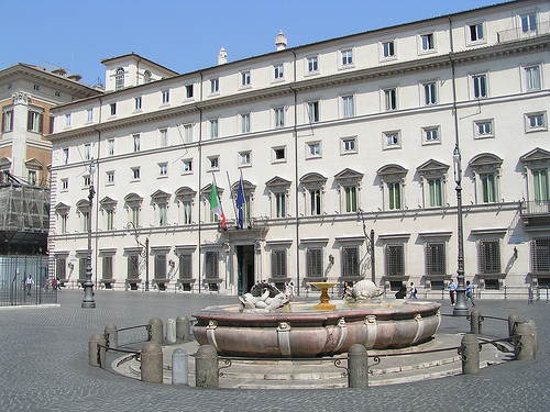 Palazzo Chigi - photo credit: Simone Ramella