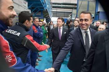 Conte e Di Maio - Photo credit: Governo