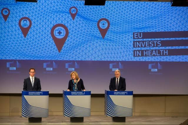 Cretu e - Andriukaitis © European Union, 2019/Photo: Lejeune Xavier 