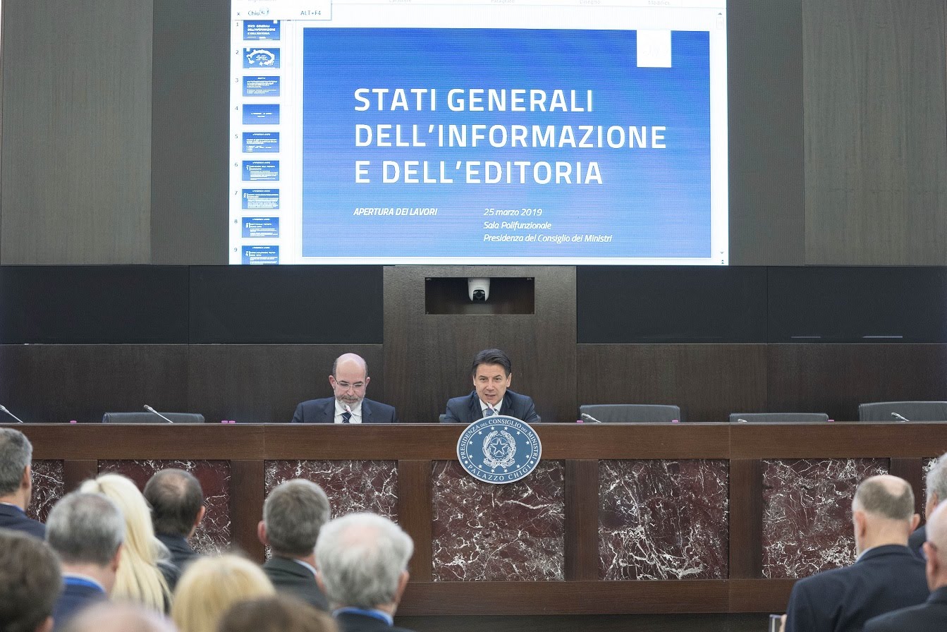 Stati generali editoria - Photo credit: Palazzo Chigi