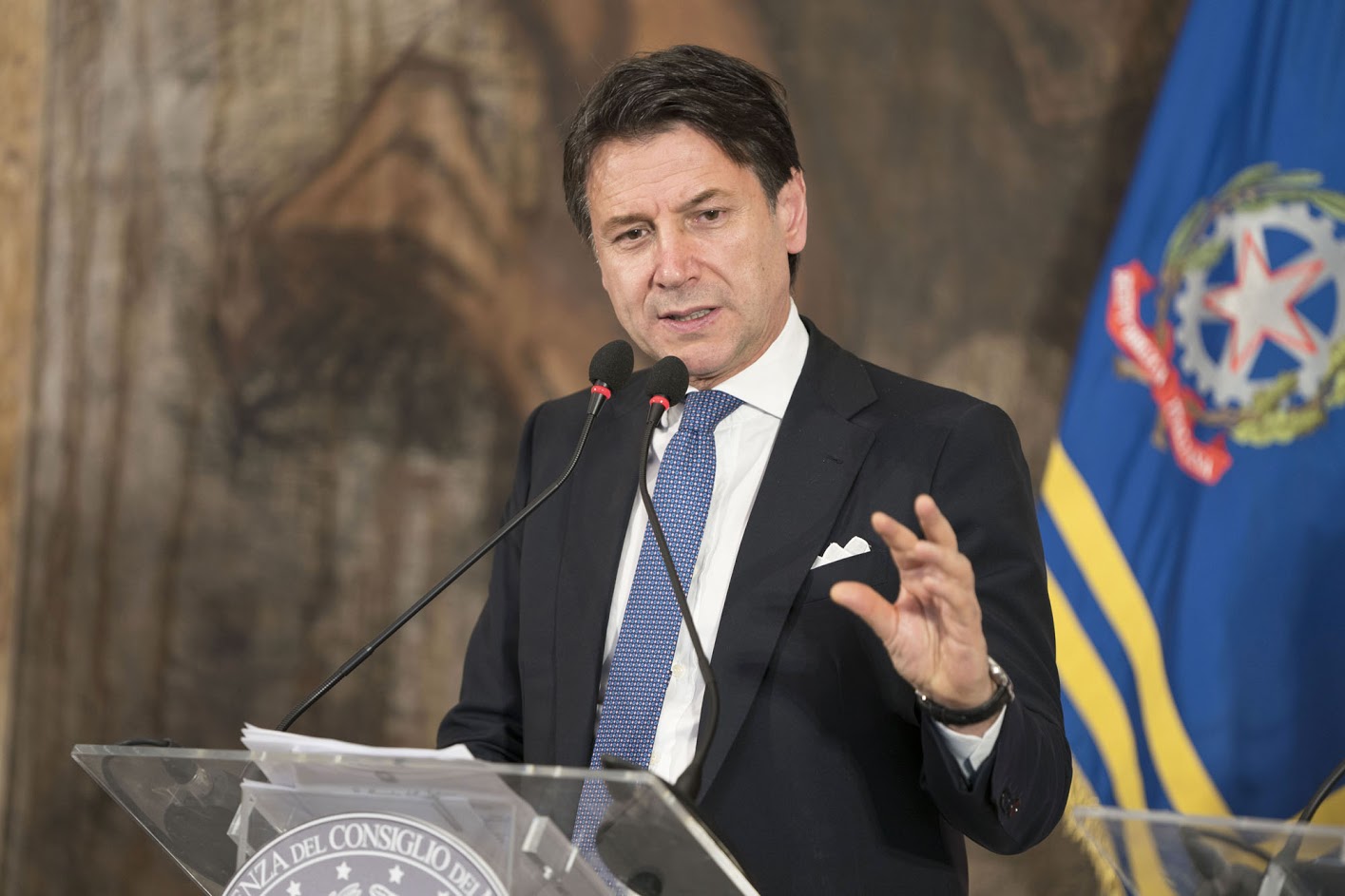 Giuseppe Conte - Photo credit: Palazzo Chigi