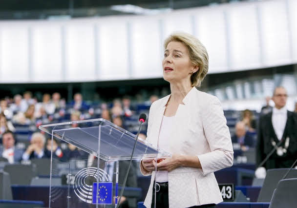 Ursula von der Leyen - Photo credit: Mathieu Cugnot © European Union 2019 - Source: EP 