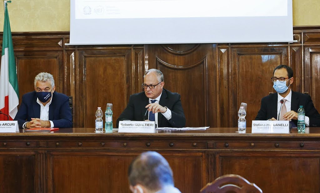 Photocredit: MEF - Conferenza stampa del 16.09.2020 per la presentazione delle misure per la patrimonializzazione delle PMI