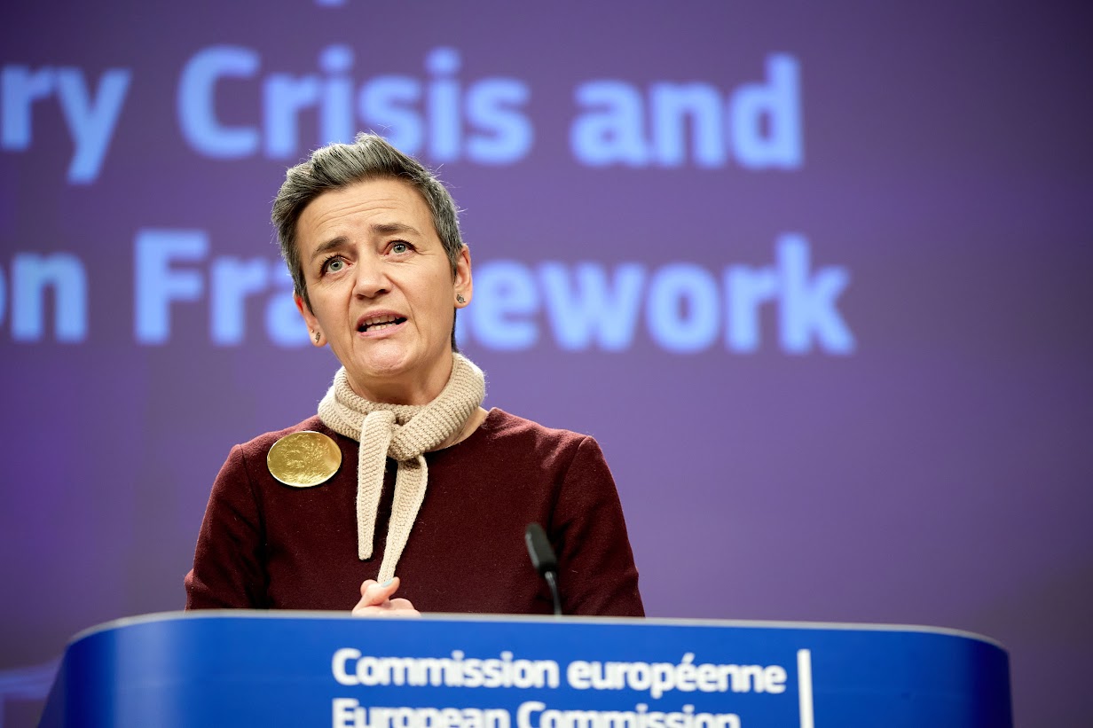 Commissaria Margrethe Vestager - Photo credit: European Union, 2023 - Source: EC - Audiovisual Service - Photographer: Jennifer Jacquemart