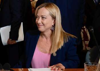 Giorgia Meloni - Photo credit: Palazzo Chigi