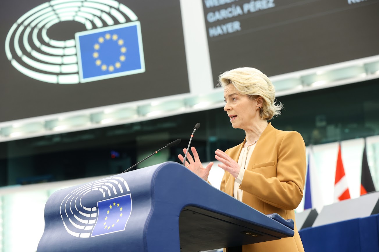 Ursula von der Leyen - Copyright: © European Union 2024 - Source : EP - Photographer: Alain Rolland