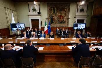 Seduta CIPESS - Photo credit: Palazzo Chigi