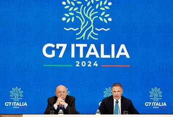 Pichetto e Lollobrigida - Photo credit: Palazzo Chigi