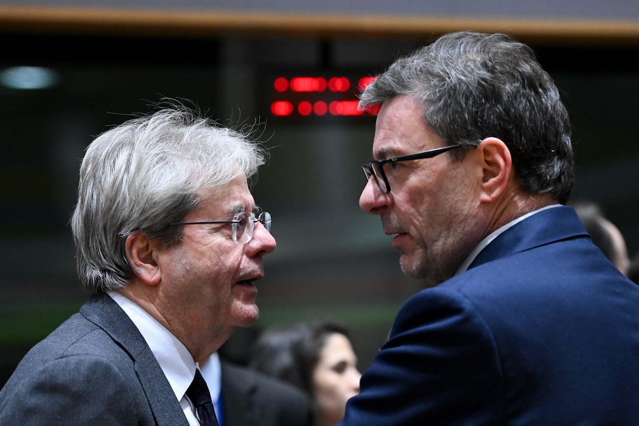 Gentiloni e Giorgetti - Photo credit: Copyright: European Union