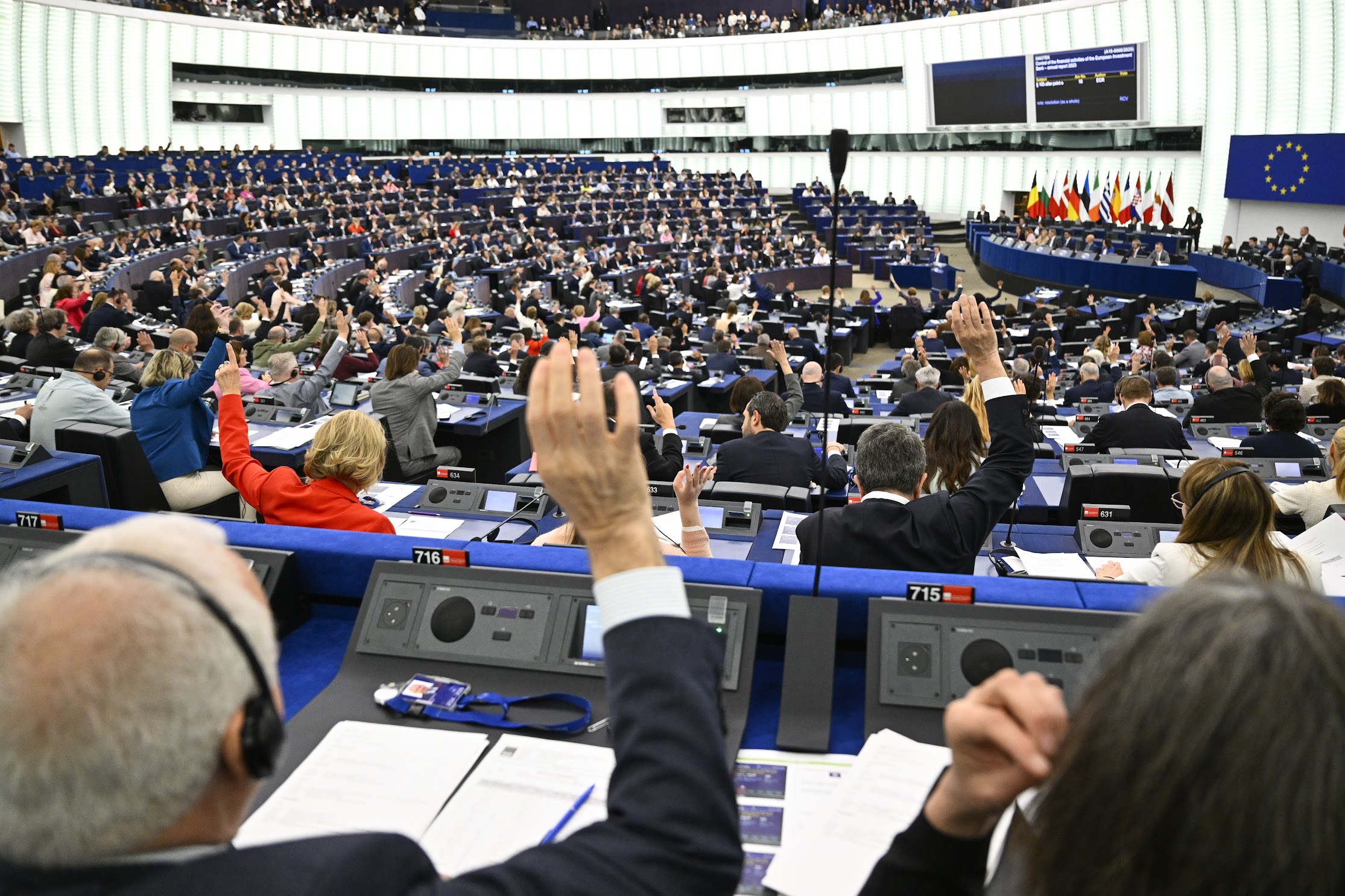 Plenaria - Photo credit: Photographer: Philippe STIRNWEISS Copyright: © European Union 2025 - Source: EP