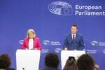 Conferenza stampa PE sul QFP post 2027 - Photo credit: Copyright: © European Union 2025 - Source : EP - Photographer: Alain Rolland
