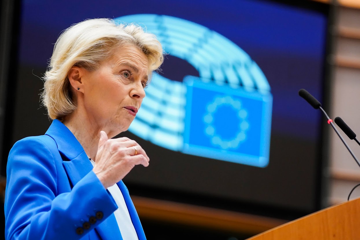 Ursula ver del Leyen al Parlamento UE – Credit: © European Union 2025 - Source : EP – Fotografo: Philippe Buissin Ursula ver del Leyen al Parlamento UE – Credit: © European Union 2025 - Source : EP – Fotografo: Philippe Buissin