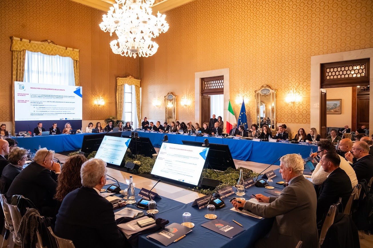 Comitato di sorveglianza - Photo credit: PN JTF 2021-2027 Comitato di sorveglianza - Photo credit: PN JTF 2021-2027