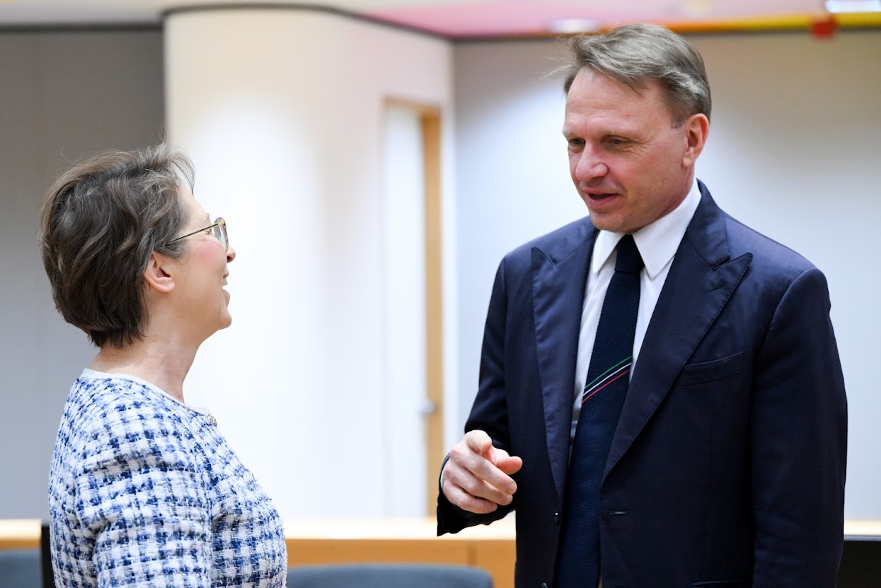 Lollobrigida al Consiglio Agrifish - Copyright: European Union Lollobrigida al Consiglio Agrifish - Copyright: European Union