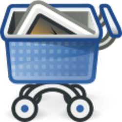 Shopping cart - immagine di Rocket000