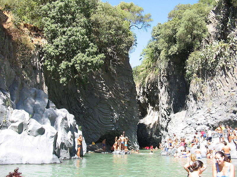 Gola di Alcantara, Sicilia - foto di Flickr