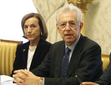 Elsa Fornero, Mario Monti