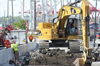 Lavori in corso - foto di WSDOT